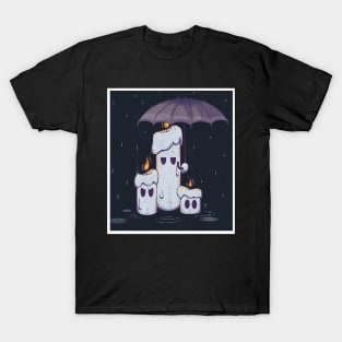 Keep Glowing! Rainy Day Candles T-Shirt